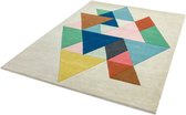Easy Living - Reef-Triangle-multi Vloerkleed - 160x230  - Rechthoek - Laagpolig Tapijt - Modern - Meerkleurig