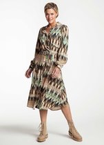 Tramontana | Jurk met Ethnic Weaves Print | Multi Colour | Maat 42 | Jurken voor Vrouwen | Jurken Dames