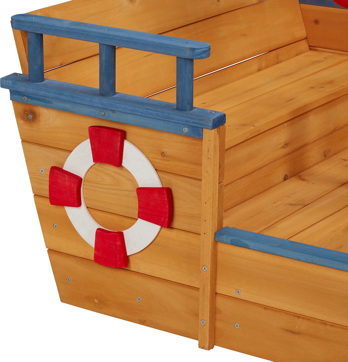 Bac à sable en bois coulissant pour enfants – TP Bateau Pirate Ahoy - TP  Toys