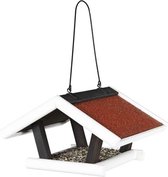 Trixie nature vogelhuis hang zwart / wit 30x18x28 cm