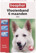 Beaphar vlooienband wit - 1 st