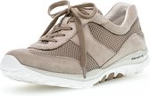 Gabor rollingsoft sensitive 86.966.33 - dames rollende wandelsneaker - beige - maat 40 (EU) 6.5 (UK)
