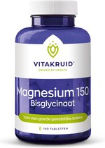 Vitakruid / Magnesium 150 bisglycinaat - 120 tabletten