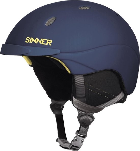 Sinner Titan Skihelm | Dark Blue | Maat: 63 - 64 cm | bol.com