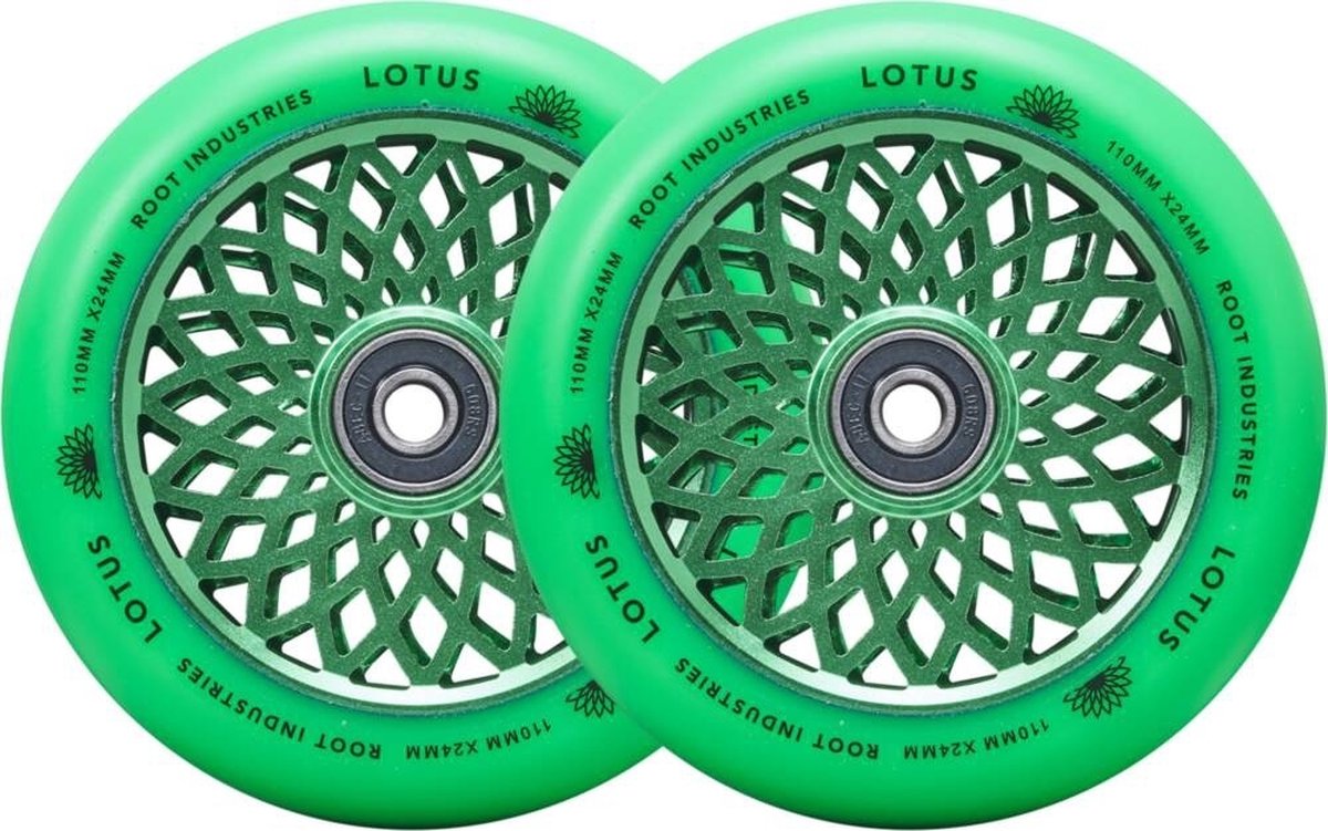 Root Industries Lotus 110mm Stuntstep Wielen Set van 2 - afbeelding 3