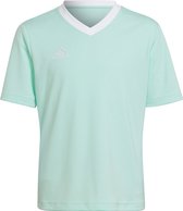 adidas - Entrada 22 Jersey Youth - Kids Blauwe Voetbalshirt-152