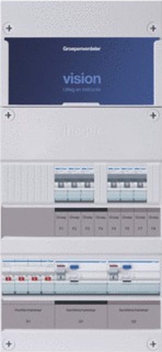 Hager VISION Installatiekast - VKG33L - E2XXA