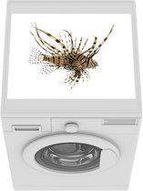 Wasmachine beschermer mat - Zwemmende koraalduivel - Breedte 55 cm x hoogte 45 cm