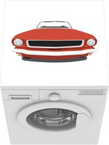 Wasmachine beschermer mat - Auto - Mustang - Amerika - Breedte 60 cm x hoogte 60 cm