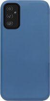 ADEL Premium Siliconen Back Cover Softcase Hoesje Geschikt voor Samsung Galaxy M52 - Blauw