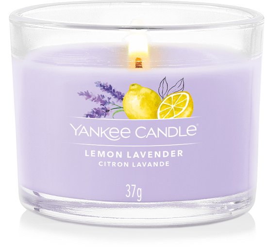 Yankee Candle Filled Votive 3-pack - Lemon Lavender