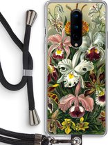 Case Company® - OnePlus 8 hoesje met Koord - Haeckel Orchidae - Telefoonhoesje met Zwart Koord - Bescherming aan alle Kanten en Over de Schermrand