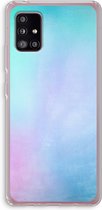 Case Company® - Samsung Galaxy A51 5G hoesje - Mist pastel - Soft Cover Telefoonhoesje - Bescherming aan alle Kanten en Schermrand