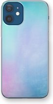 Case Company® - iPhone 12 hoesje - Mist pastel - Soft Cover Telefoonhoesje - Bescherming aan alle Kanten en Schermrand