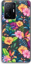 Case Company® - Xiaomi 11T hoesje - Tropisch 2 - Soft Cover Telefoonhoesje - Bescherming aan alle Kanten en Schermrand