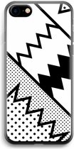 Case Company® - iPhone SE 2020 hoesje - Pop Art #5 - Soft Cover Telefoonhoesje - Bescherming aan alle Kanten en Schermrand