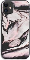 Case Company® - iPhone 11 hoesje - Roze stroom - Soft Cover Telefoonhoesje - Bescherming aan alle Kanten en Schermrand