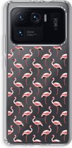 Case Company® - Xiaomi Mi 11 Ultra hoesje - Flamingo - Soft Cover Telefoonhoesje - Bescherming aan alle Kanten en Schermrand