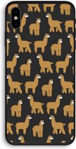 Case Company® - iPhone XS hoesje - Alpacas - Biologisch Afbreekbaar Telefoonhoesje - Bescherming alle Kanten en Schermrand