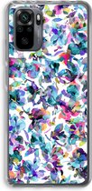 Case Company® - Xiaomi Redmi Note 10 Pro hoesje - Hibiscus Flowers - Soft Cover Telefoonhoesje - Bescherming aan alle Kanten en Schermrand