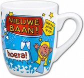 feestmok Nieuwe Baan 325 ml keramiek wit