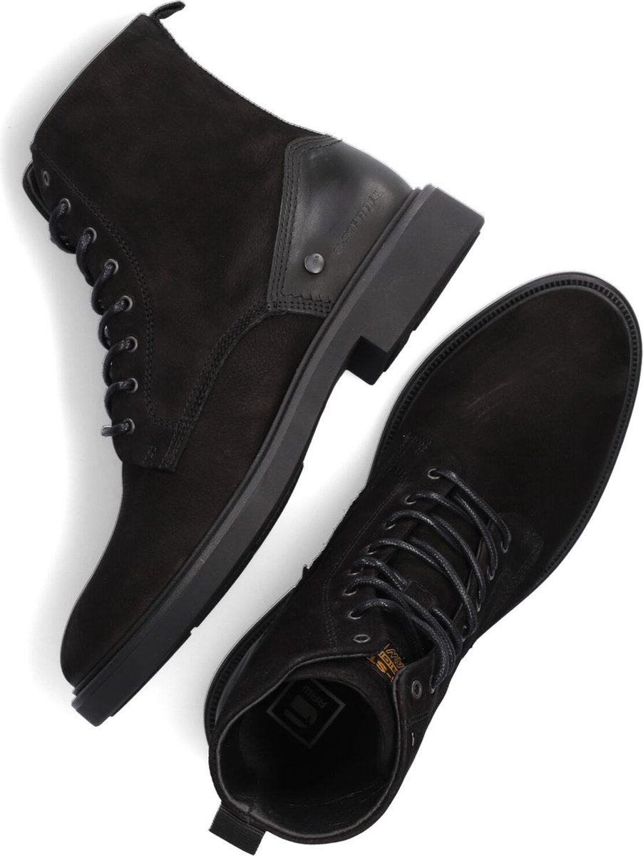 G-STAR RAW Vacum II HGH TMB W - Oxford Donna, Altezza Caviglia, Lacci Con Cordino, Tallone In Pelle
