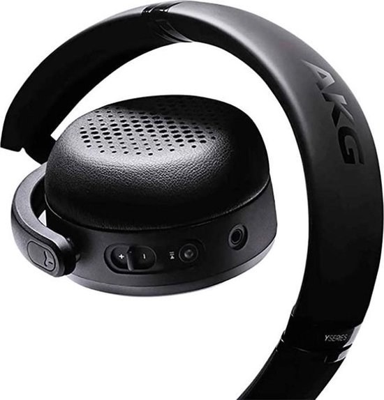 AKG Y500 Wireless Koptelefoon - Bluetooth Headphones - Zwart | bol