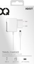 Xqisit Travel Charger 2.4A Type C 2.0 EU - Wit