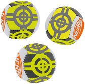 Happy People Nerf Sports Mini-ballen Neopreen 5 Cm Geel 3 Stuks