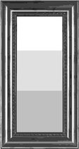 Antieke Spiegel Zilver 63x153 cm – Gunda – Muur Spiegel – Zilveren Wandspiegel – wand spiegels – Perfecthomeshop