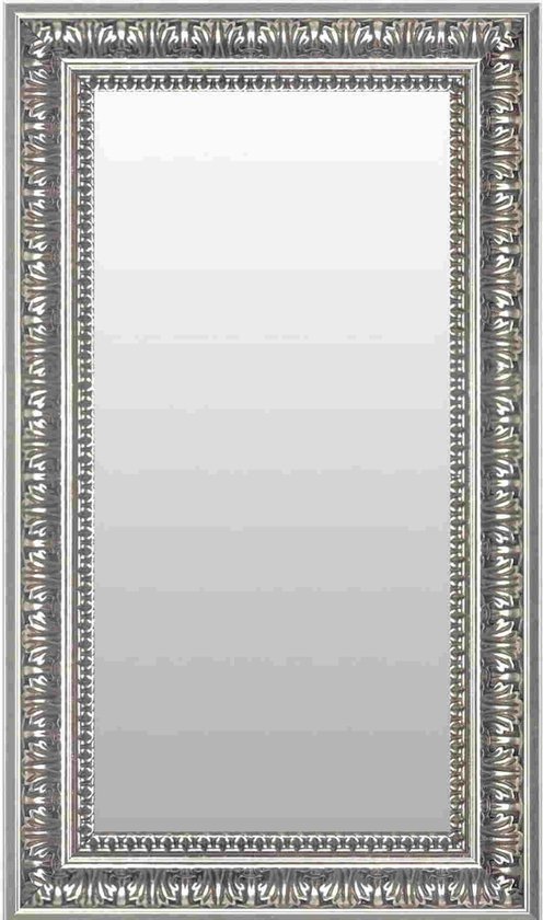 Barok Spiegel Zilver 55x145 cm – Anouk – Lange Design Spiegel – Unieke  spiegel met... | bol.com