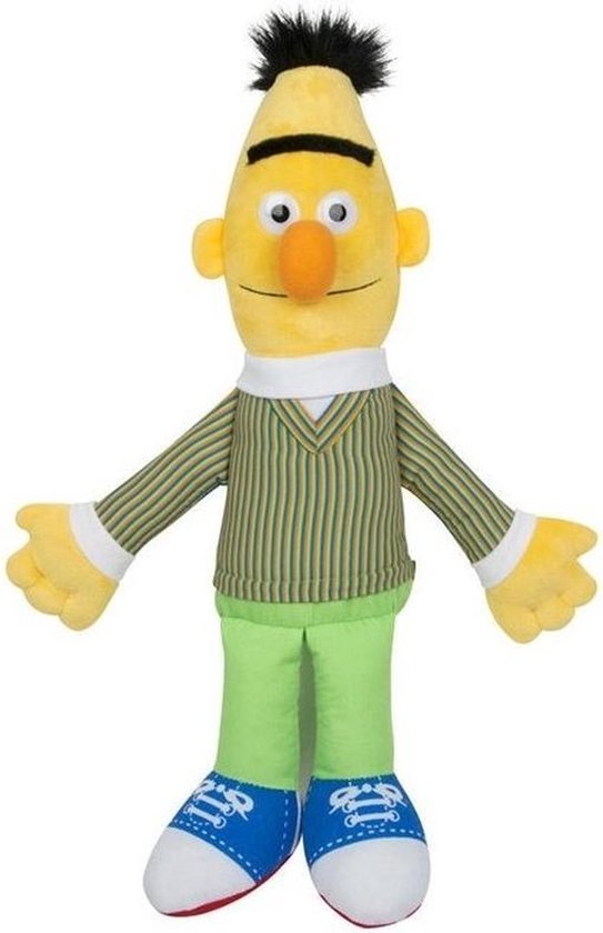 2x Bert Ernie knuffels/poppen 38 cm - Bekend van Cartoon | bol.com