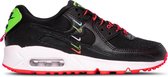 Nike Air Max 90 SE  WORLDWIDE  Zwart -Dames Sneaker - CK7069-001 - Maat 40