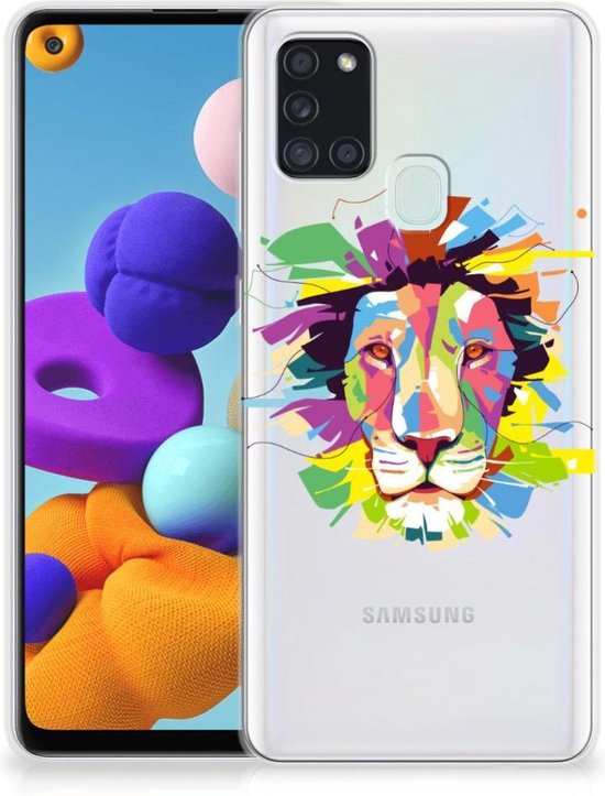 Telefoonhoesje Samsung Galaxy A21s Back Cover Siliconen Hoesje Super