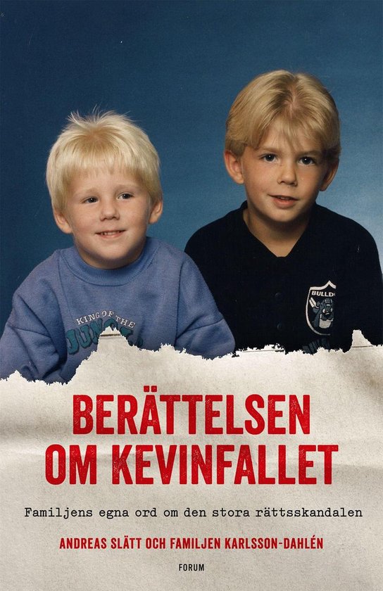 Berättelsen om Kevinfallet : familjens egna ord om den stor ... - cover