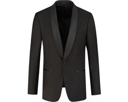GENTS - Jas smoking shawl Polyviscose - Polyester - Zwart - Maat 6XL