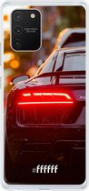 Samsung Galaxy S10 Lite Hoesje Transparant TPU Case - Audi R8 Back #ffffff