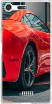 Sony Xperia XZ Premium Hoesje Transparant TPU Case - Ferrari #ffffff