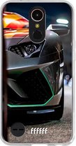 LG K10 (2017) Hoesje Transparant TPU Case - Lamborghini #ffffff