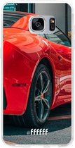 Samsung Galaxy S7 Edge Hoesje Transparant TPU Case - Ferrari #ffffff