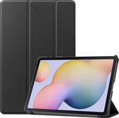 Case2go - Tablet Hoes geschikt voor Samsung Galaxy Tab S7 Hoes (2020) - Tri-Fold Book Case - Zwart