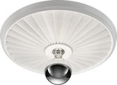 LED Plafondlamp - Plafondverlichting - Trion Corina XL - E27 Fitting - 1-lichts - Rond - Mat Wit - Gips - BSE