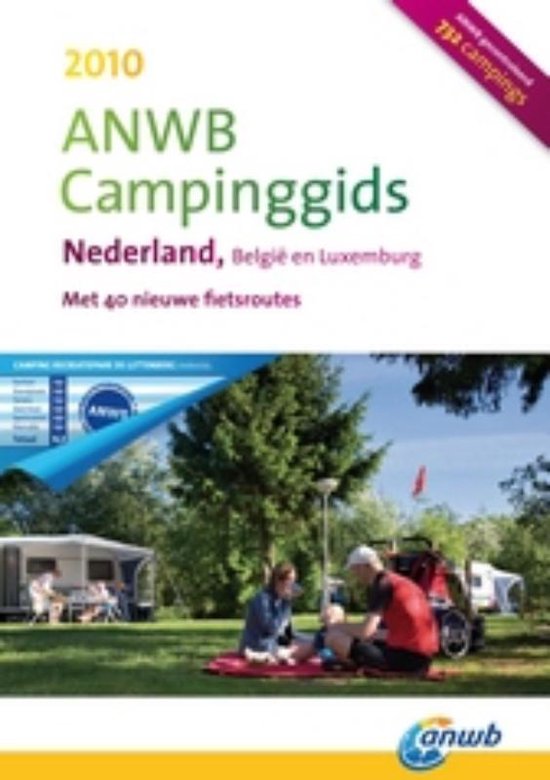 Cover van het boek 'ANWB Campinggids Nederland, België, Luxemburg 2010' van  ANWB
