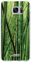 Samsung Galaxy S7 Edge Hoesje Transparant TPU Case - Bamboo #ffffff