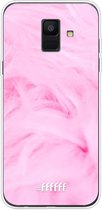 Samsung Galaxy A6 (2018) Hoesje Transparant TPU Case - Cotton Candy #ffffff