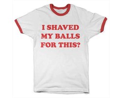 DC Comics Harley Quinn Heren Tshirt -M- Birds Of Prey - I Shaved My Balls For This Wit