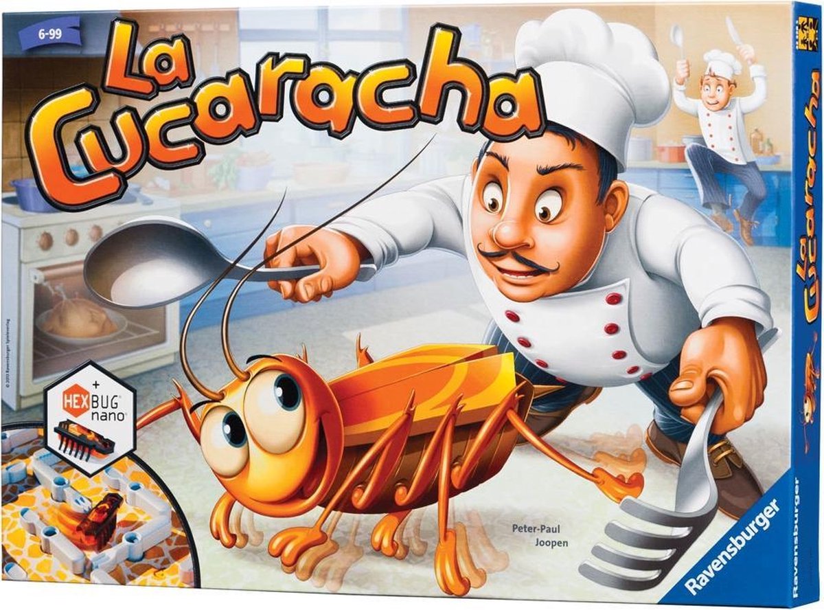 Millimeter Voorafgaan Dek de tafel Ravensburger La Cucaracha - Kinderspel | Games | bol.com