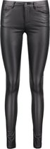 Vero Moda Broek Vmseven Nw Ss Smooth Coated Pants N 10138972 Black Dames Maat - W30 X L32