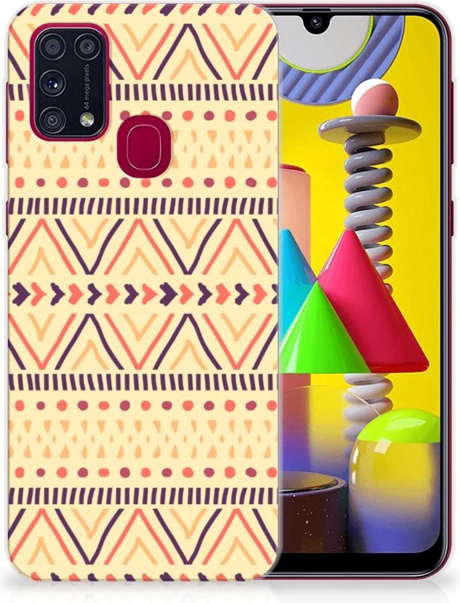 Samsung Galaxy M31 TPU bumper Aztec Yellow