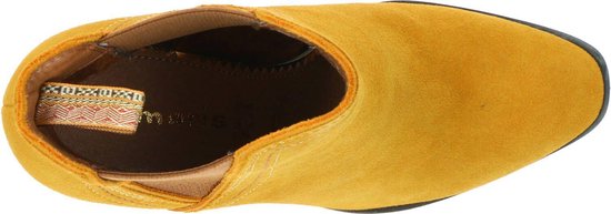 Tamaris Kinnie Enkellaars Dames Geel - Schoenen.nl